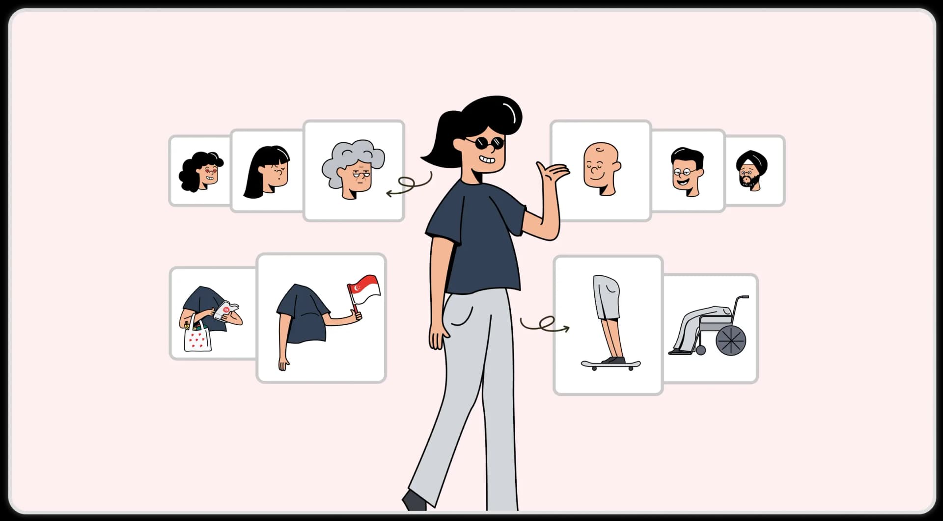 Government Illustration System: Building Representative Design at Scale